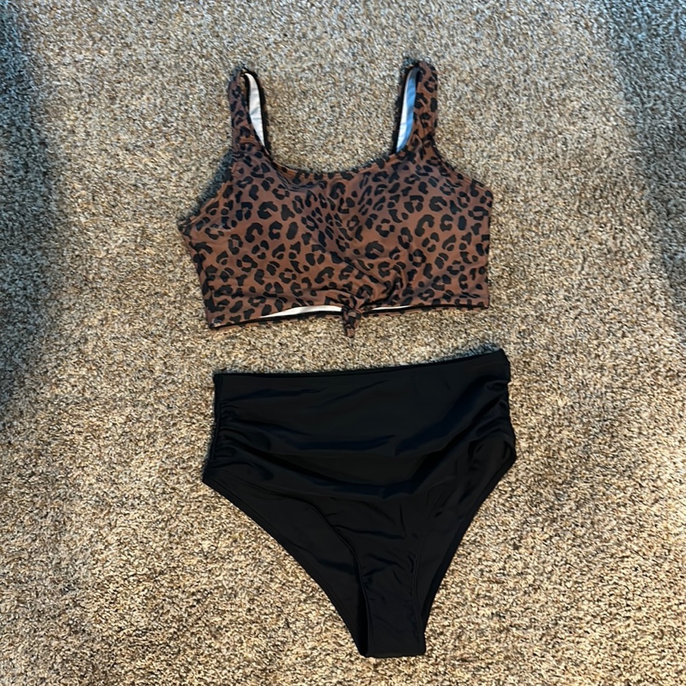 Two piece bathing suit